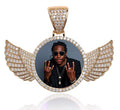Angel Wing Picture Memorial Pendant