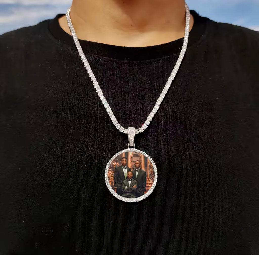 Medium Picture Memorial Pendant